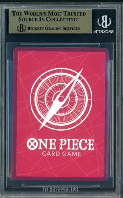 2025 ONE PIECE PROMOS BVB X ONE PIECE MATCH DAY 2025 003 MONKEY D. LUFFY BGS 9.5 - Image 2