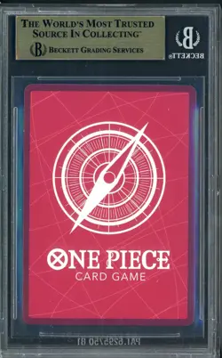 2025 ONE PIECE PROMOS BVB X ONE PIECE MATCH DAY 2025 003 MONKEY D. LUFFY BGS 9.5 - Image 2