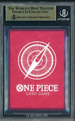 2025 ONE PIECE PROMOS BVB X ONE PIECE MATCH DAY 2025 #003 MONKEY D. LUFFY BGS 10 - Image 2