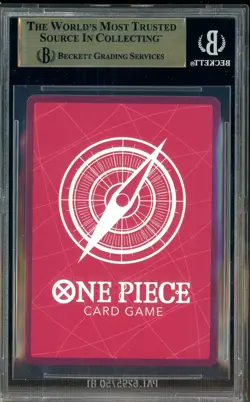 2025 ONE PIECE PROMOS BVB X ONE PIECE MATCH DAY 2025 #003 MONKEY D. LUFFY BGS 10 - Image 2