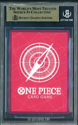 2025 ONE PIECE PROMOS BVB X ONE PIECE MATCH DAY 2025 #003 MONKEY D. LUFFY BGS 10 - Image 2