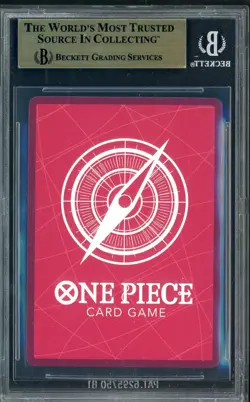 2025 ONE PIECE PROMOS BVB X ONE PIECE MATCH DAY 2025 #003 MONKEY D. LUFFY BGS 10 - Image 2