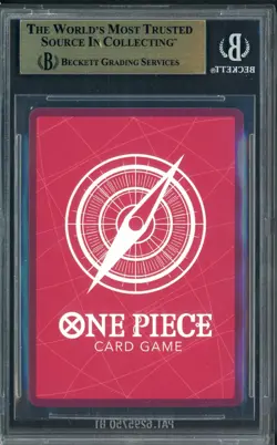 2025 ONE PIECE PROMOS BVB X ONE PIECE MATCH DAY 2025 003 MONKEY D. LUFFY BGS 9.5 - Image 2