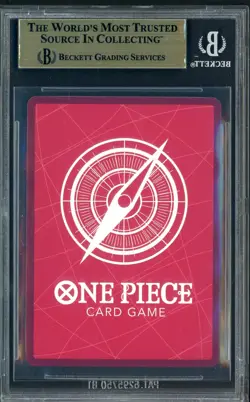 2025 ONE PIECE PROMOS BVB X ONE PIECE MATCH DAY 2025 #003 MONKEY D. LUFFY BGS 10 - Image 2