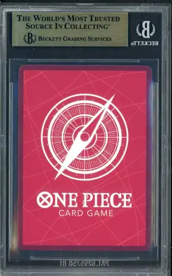 2025 ONE PIECE PROMOS BVB X ONE PIECE MATCH DAY 2025 #003 MONKEY D. LUFFY BGS 10 - Image 2