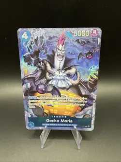 Gecko Moria - One Piece TCG ST03-004 Seven Warlords of Sea Set English Alt Promo - Image 1
