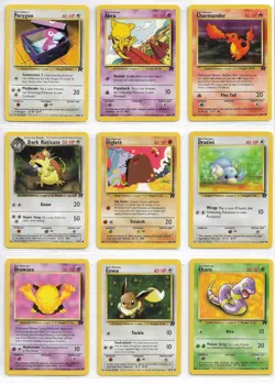 Pokemon Team Rocket Lot of 36 cards ALL Different NM-MT NPW Pictured Front Back - Image 3