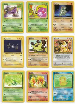 Pokemon Team Rocket Lot of 36 cards ALL Different NM-MT NPW Pictured Front Back - Image 5