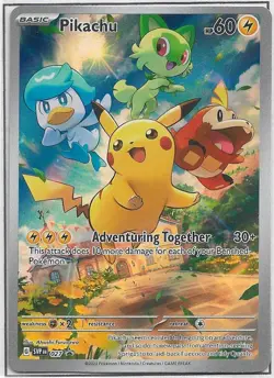 Pikachu - Promo SV: Scarlet & Violet Promo Cards 027 NM - Image 1