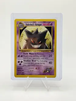 Sabrina's Gengar 29/132 Gym Challenge Rare 2000 Stage 2 90 HP Pokemon Card - Image 1