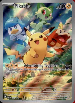 Pikachu - 027 Holo - Pokemon SV: Scarlet & Violet Promo Cards (1) - Image 1