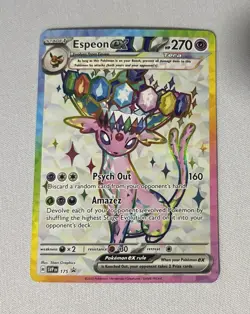 Espeon ex SVP175 Sv: Scarlet & Violet Promo Cards Holo - Image 1