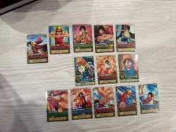 One Piece Berry Match Game Bulk Monkey D. luffy Lot Vintage Cards Rare - Image 1