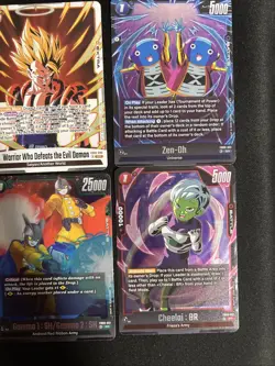 DBS DRAGON BALL FUSION WORLD DUAL EVOLUTION 8 CARD FOIL HOLO SR FB09 - NM - Image 5