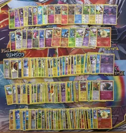 Pokemon Card Lot Fire Holo Reverse Holo 2015 Gengar Eevee 155 Cards - Image 1