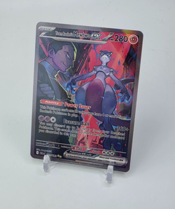 Custom Holo Mewtwo Card Mewtwo EX Card READ DESCRIPTION BELOW - Image 1