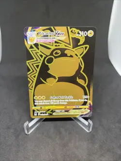 Pokemon TCG Pikachu VMAX Gold Card TG29/TG30 - Image 1