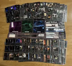 Star Wars WOTC Lot / 400+ Cards / 30 Foils including Luke & Vader / Read details - Image 1
