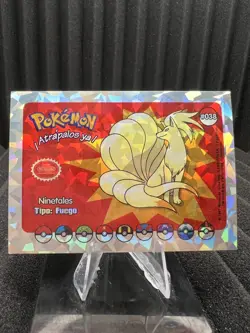 Ninetales #38 - Cracked Ice - Who's That Pokemon 2025 - Pokemon Card NM - Image 1