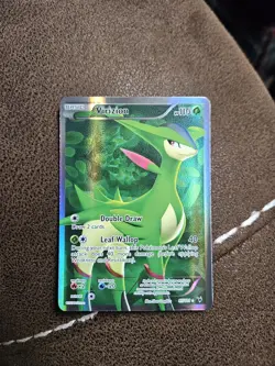 Virizion 97/101 B&W Noble Victories Full Art Rare Holo Pokemon Card Near Mint NM - Image 1