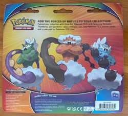 POKEMON TCG FORCES OF NATURE COLLECTION 3 FOIL CARDS 2 BOOSTER PACKS 1 COIN - Image 2