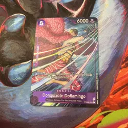 Donquixote Doflamingo AA Rare PRB02-011 One Piece Card - Image 1