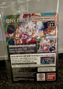 Bandai One Piece Monkey D. Luffy US Voyage P-055 Holo Card Gonzaga - Image 2