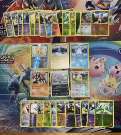 Pokemon Card Lot Fire Holo Reverse Holo 2011 Lillipup Snivy 31 Cards - Image 1