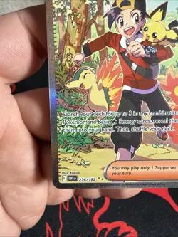 Ethan’s Adventure 236/182 Pokemon Card From Destined Rivals Pack Fresh Near Mint - Image 5