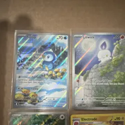 Pokemon Promo Holo Card Lot 9x Piplup Glaceon Snorlax Electrode Litwick 2022 - Image 2
