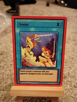 Turncoat 110/150 Legendary Ward TCG Trading Card Game 2nd Ed Generation 1 NM - Image 1