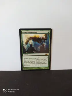 Savage Summoning / Wilde Beschworung - MTG Magic - Image 1