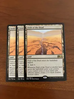 MTG - Field of the Dead - Core Set 2020 Regular x3 - Image 1