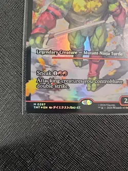 MTG Raphael the Nightwatcher 0287 FOIL Showcase Mythic TMNT TMT Ninja NM/M - Image 2