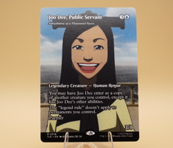 Joo Dee, Public Servant | 18 | Mythic | Borderless | Regular | Airbender-Eternal - Image 1