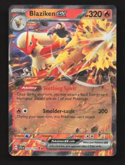 Blaziken ex 024/159 Double Rare Journey Together Pokemon Near Mint - Image 1