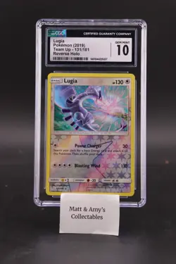 Pokemon 2019 Lugia 131/181 Holo Team Up CGC 10 - Image 1