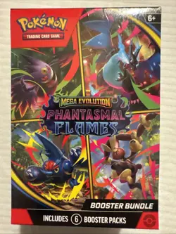 Pokemon TCG: Phantasmal Flames Factory Sealed Booster Bundle Box New - Image 1