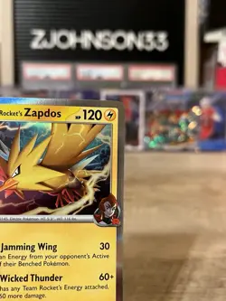 Pokemon TCG | Rare Team Rocket's Zapdos #70 | Holo | Destined Rivals | FAST SHIP - Image 3