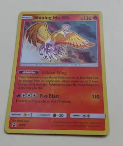 Pokemon SHINING HO-OH SM70 Black Star Promo Holo Basic English Psychic 2017 - Image 1