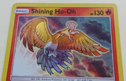 Pokemon SHINING HO-OH SM70 Black Star Promo Holo Basic English Psychic 2017 - Image 4