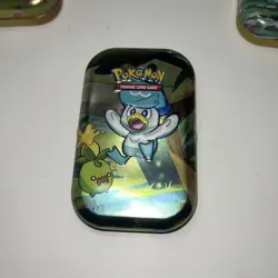 Pokemon Trading Card Game Tins EMPTY 2020 Pokemon Extra Character Scene On Back - Image 3