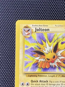 Pokemon Jolteon TCG Jungle 20/64 Regular Rare Non-Holo LP/NM - Image 2