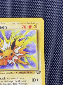 Pokemon Jolteon TCG Jungle 20/64 Regular Rare Non-Holo LP/NM - Image 3