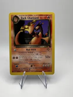 Dark Charizard Pokemon TCG Team Rocket 21/82 Non Holo Rare - Image 1