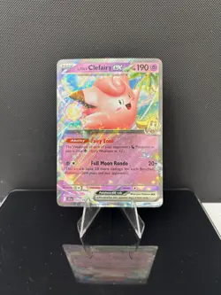 Pokemon Journey Together Lillie's Clefairy EX 056/159 Double Rare Holo - Image 1