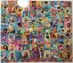 Lot of 100 Japanese Dragon Ball Super Dragonball Heroes Card Set TCG - Image 1