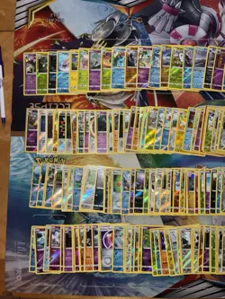 Pokemon Card Lot Fire Holo Reverse Holo 2017 Eevee Shiny Volcano 159 Cards - Image 3