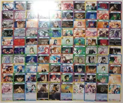Lot of 100 UNION ARENA Card Set YuYu Hakusho, Idolmaster, NIKKE - Image 1