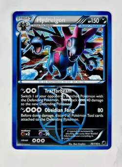 Hydreigon 2013 Pokemon Plasma Freeze Holo Rare #78/116 * Near Mint - Image 1
